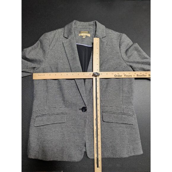 Talbots Luxe Knit Houndstooth Blazer and Pull On Pants Set Women's 6P - Picture 5 of 11